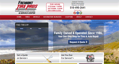 Desktop Screenshot of fremonttirepros.com